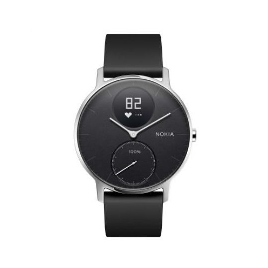 Montre-connectee-Nokia-Withings-Steel-HR-36-mm-Noire